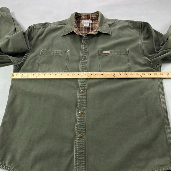 Carhartt Forest Green Button-Up Shirt Jacket - Picture 13 of 16